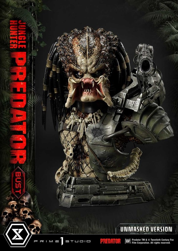 Predator (Unmasked), Predator, Prime 1 Studio, Pre-Painted, 1/3, 4580708037103