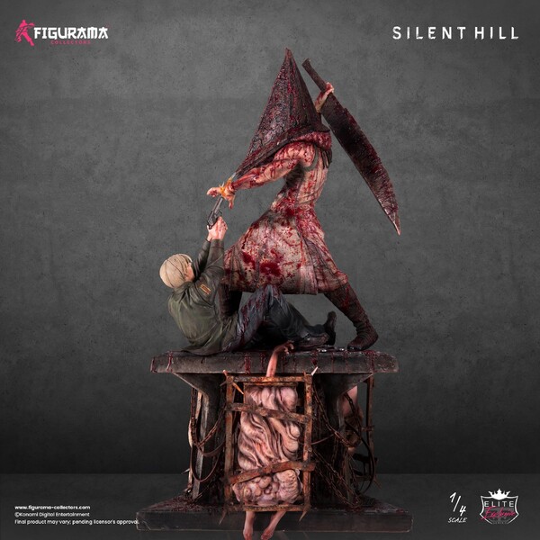 James Sunderland, Red Pyramid Thing, Silent Hill 2, Figurama Collectors, Pre-Painted, 1/4