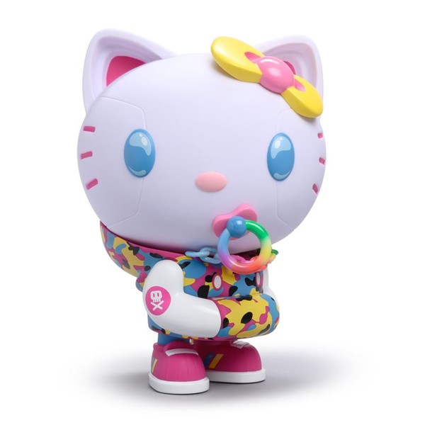 Hello Kitty (Neon Camo Exclusive), Hello Kitty, Kidrobot, Pre-Painted