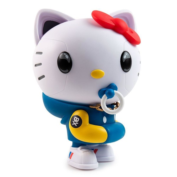 Hello Kitty (Blue Yellow), Hello Kitty, Kidrobot, Pre-Painted