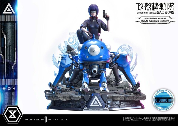 Kusanagi Motoko, Tachikoma (Bonus), Koukaku Kidotai: SAC_2045, Prime 1 Studio, Pre-Painted, 1/4, 4580708037660