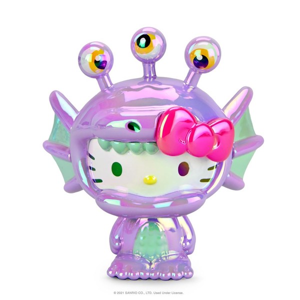 Hello Kitty (Aquados Violet), Hello Kitty, Kidrobot, Pre-Painted