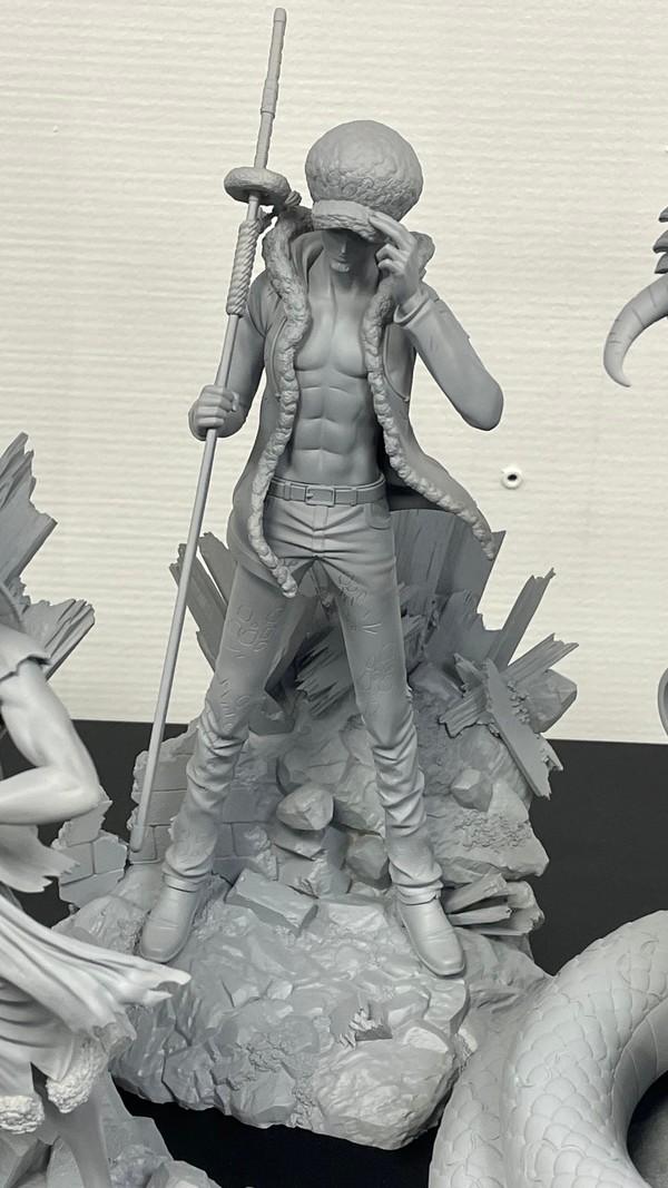 Trafalgar Law, One Piece, Oniri Créations, Pre-Painted, 1/10