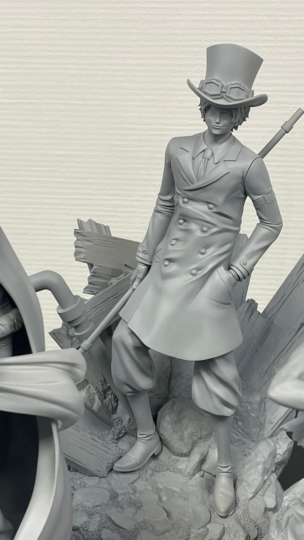 Sabo, One Piece, Oniri Créations, Pre-Painted, 1/10