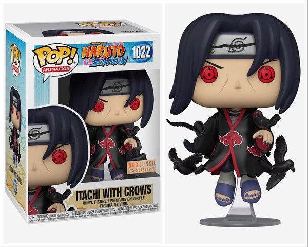 Uchiha Itachi (With Crows), Naruto Shippuuden, Funko Toys, Pre-Painted