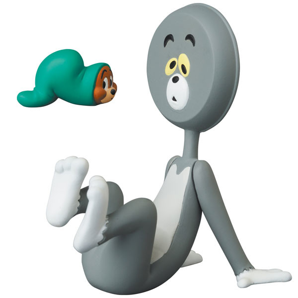Jerry, Tom (In the Vinyl Hose, Head in the shape of the pan), Tom And Jerry, Medicom Toy, Pre-Painted, 4530956156699