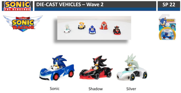 Silver the Hedgehog (Lightron), Sonic The Hedgehog, Team Sonic Racing, Jakks Pacific, Pre-Painted