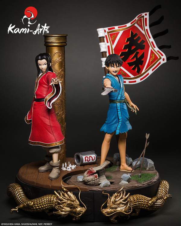 Ei Sei, Shin, Kingdom, Kami-Arts, Pre-Painted, 1/6