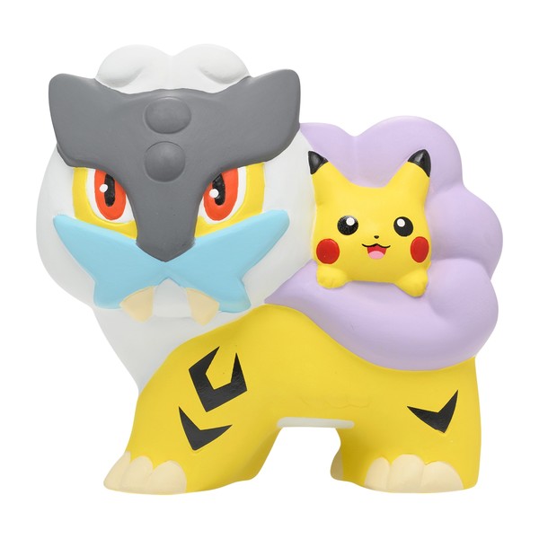 Pikachu, Raikou, Pocket Monsters, Yakushigama, Pokémon Center, Pre-Painted, 4521329338200