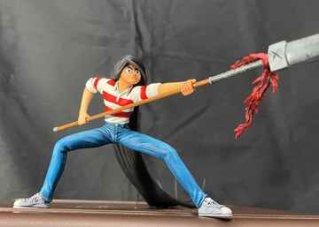 Aotsuki Ushio, Ushio To Tora, Individual sculptor, Garage Kit, 1/12