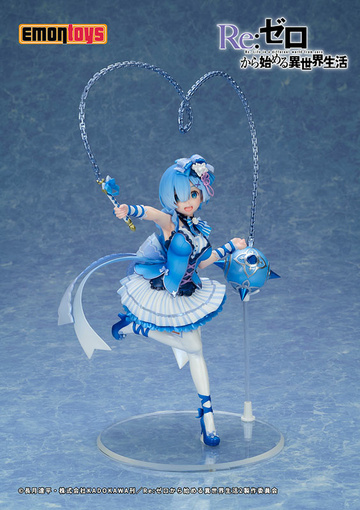 Rem (Magical Girl), Re: Zero Kara Hajimeru Isekai Seikatsu, Emontoys, Pre-Painted, 1/7