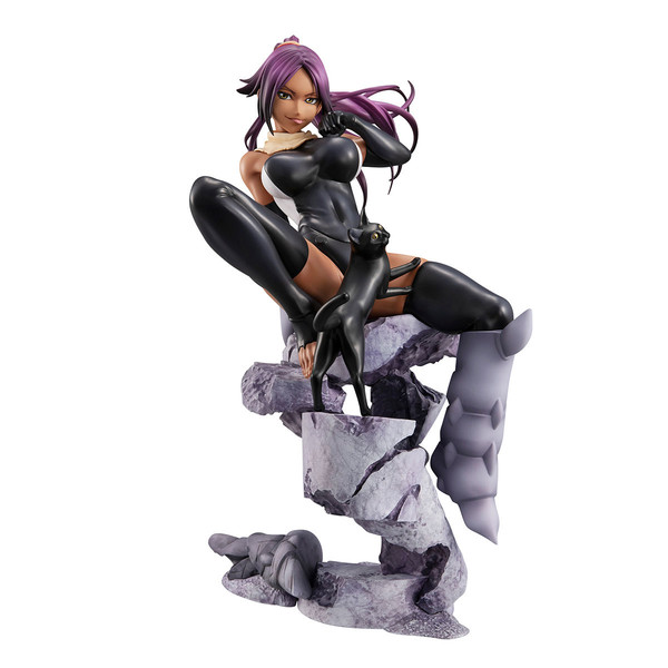 Shihouin Yoruichi, Bleach, MegaHouse, Pre-Painted, 4535123829529