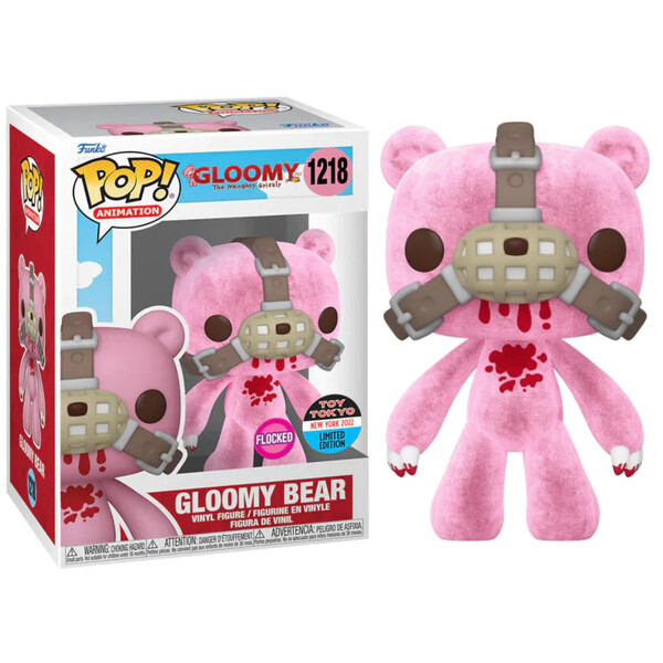 Gloomy (Flocked), Gloomy Bear, Funko Toys, Pre-Painted