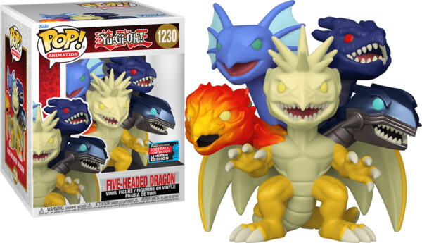 Five-Headed Dragon, Yu-Gi-Oh! Duel Monsters, Funko Toys, GameStop, Pre-Painted