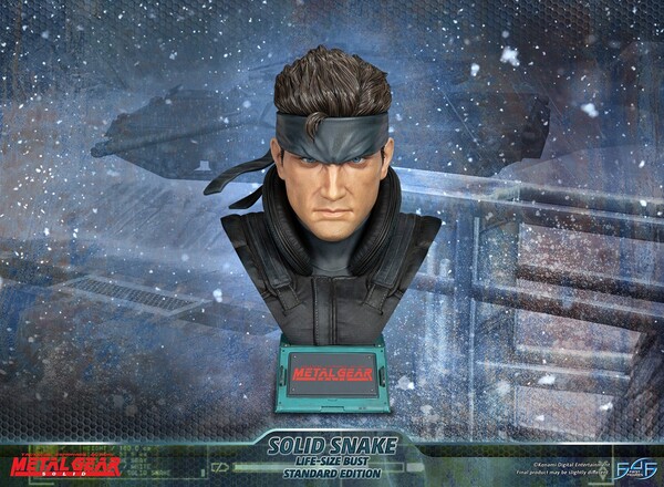 Solid Snake (Standard), Metal Gear Solid, First 4 Figures, Pre-Painted, 1/1