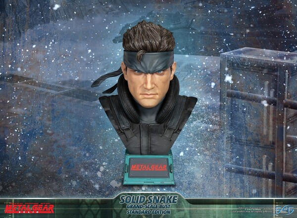 Solid Snake (Standard), Metal Gear Solid, First 4 Figures, Pre-Painted