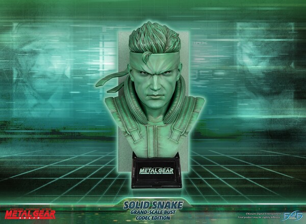 Solid Snake (Codec Edition), Metal Gear Solid, First 4 Figures, Pre-Painted