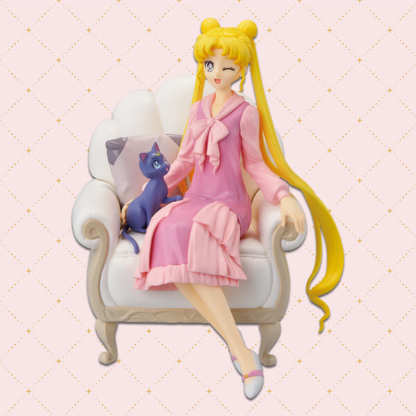 Luna, Tsukino Usagi (Antique Style), Gekijouban Bishoujo Senshi Sailor Moon Cosmos, Bandai Spirits, Pre-Painted
