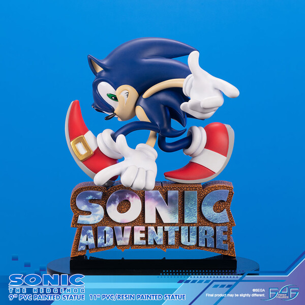 Sonic the Hedgehog (Sonic Adventure CoArt), Sonic Adventure, First 4 Figures, Pre-Painted