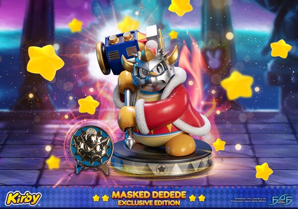 Masked Dedede (Exclusive Edition), Hoshi No Kirby, First 4 Figures, Pre-Painted