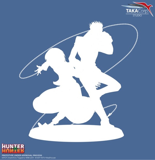 Kurapika, Leorio Paradinight, Hunter × Hunter, Taka Corp Studio, Pre-Painted, 1/8