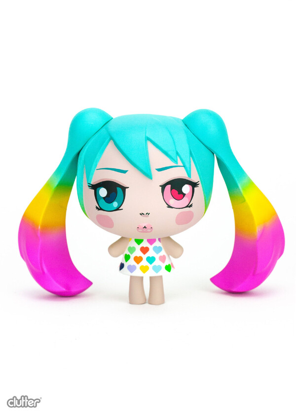 Hatsune Miku (Rainbow), Piapro Characters, Clutter, Pre-Painted