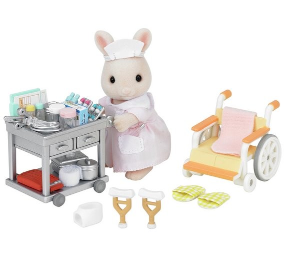 Yearning Nurse Set, Sylvanian Families, Epoch, Action/Dolls, 4905040215208