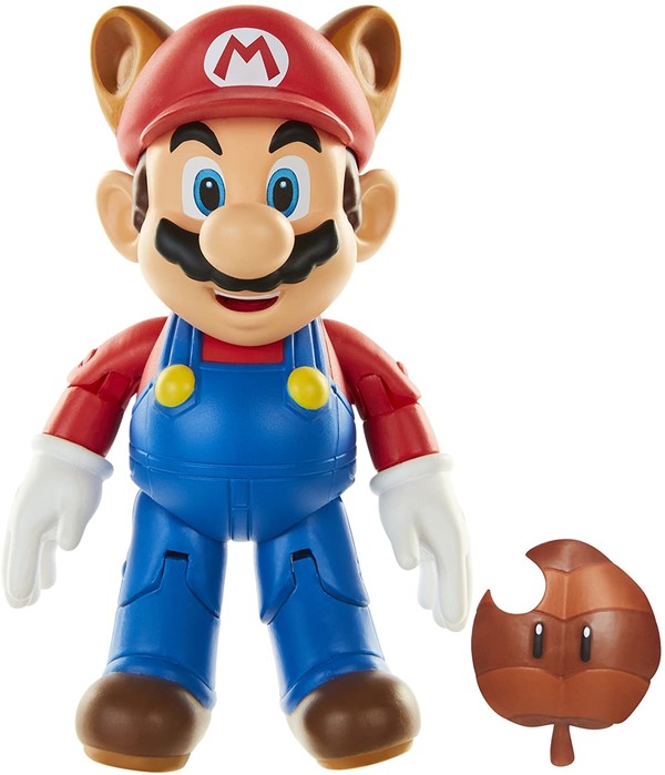 Mario (Raccoon), Super Mario Brothers, Jakks Pacific, Action/Dolls