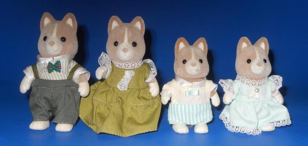 Urban Life Ochre Ryouken Shimai, Sylvanian Families, Epoch, Action/Dolls