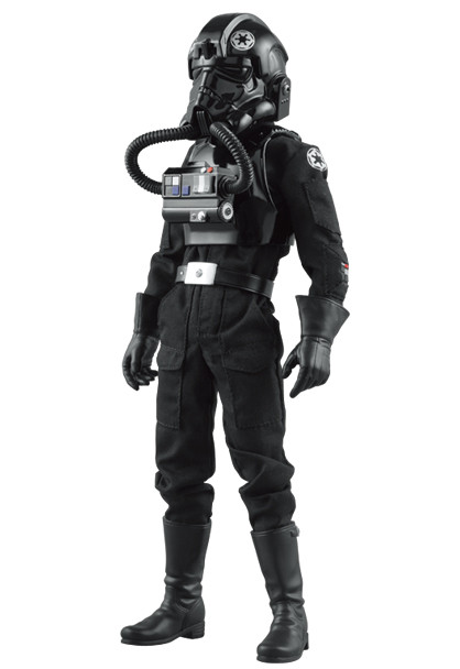 TIE Fighter Pilot, Star Wars, Medicom Toy, Action/Dolls, 1/6