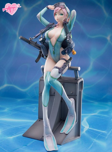 Frog Lady Aegir (After-school Arena Vol.3), Original Character, DAMTOYS, Pre-Painted, 1/7