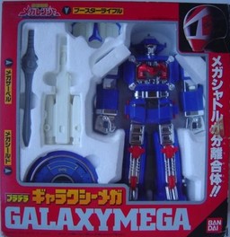 Denji Gattai Galaxy Mega, Denji Sentai Megaranger, Bandai, Action/Dolls