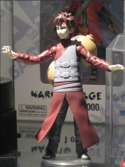 Gaara (Wave 2), Naruto Shippuuden, Toynami, Action/Dolls