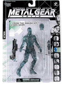 Cyborg Ninja (Clear), Metal Gear Solid, McFarlane Toys, Action/Dolls