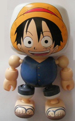 Monkey D. Luffy, One Piece, Shocker Toys, Action/Dolls