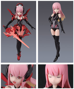 Oorbellen Garnet (Light Armor MMS Type Fencer, Dengeki-ya Hobby-kan Limited Edition, Repaint), Busou Shinki, Konami, Action/Dolls, 1/1