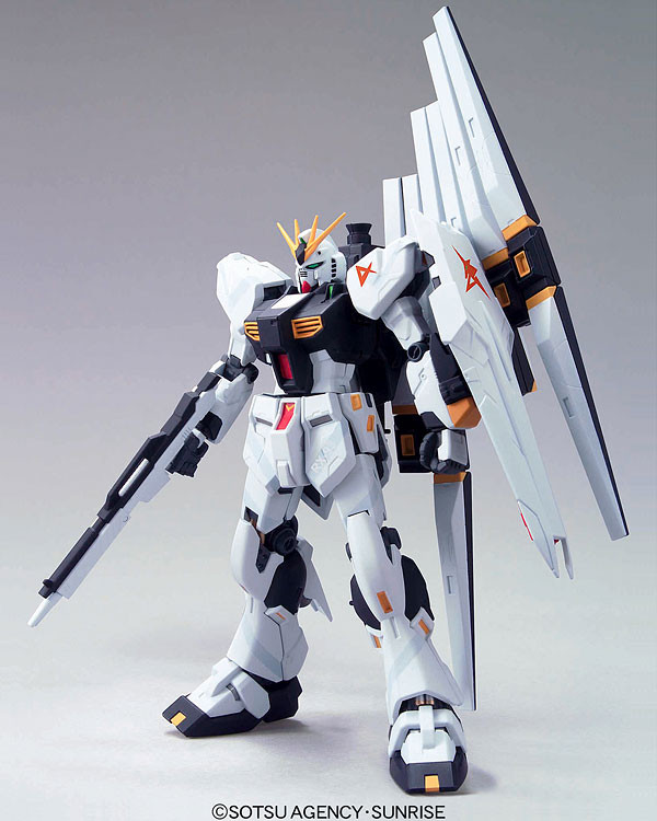 RX-93 v Gundam, Kidou Senshi Gundam: Char's Counterattack, Bandai, Action/Dolls, 1/200, 4543112467386