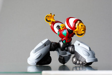 Getter 3, New Getter Robo, Kaiyodo, Action/Dolls, 4525296010800
