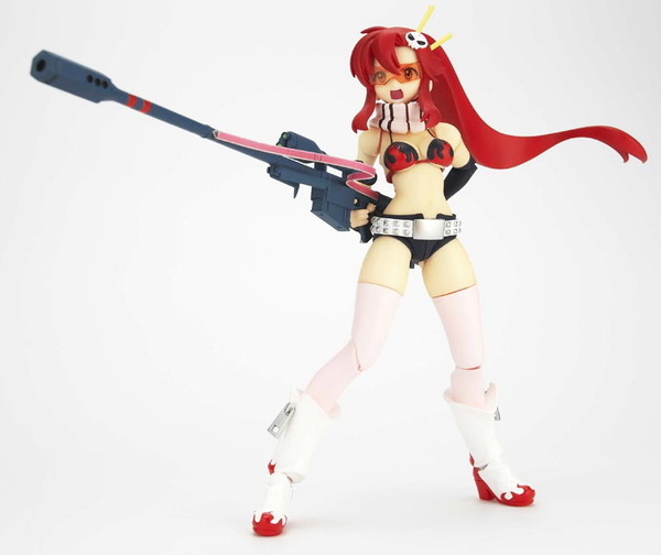 Yoko Littner, Tengen Toppa Gurren-Lagann, Kaiyodo, Action/Dolls, 1/10, 4582225004118