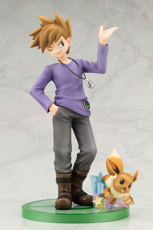Eievui, Green, Pocket Monsters, Kotobukiya, Pre-Painted, 1/8, 4934054785278