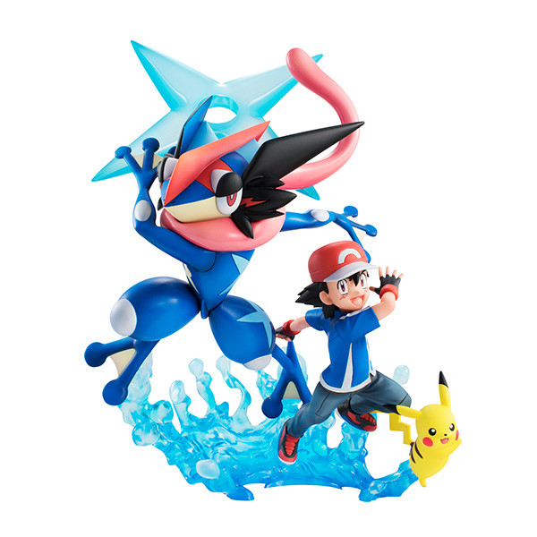 Gekkouga, Pikachu, Satoshi (Satoshi Gekkouga), Pocket Monsters, MegaHouse, Pre-Painted, 4535123823794