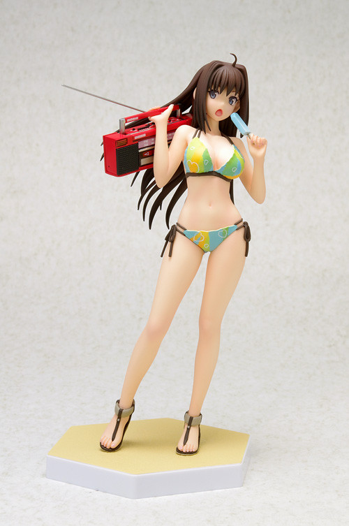 Aozaki Aoko (Swimsuit, Rurihime Original), Mahoutsukai No Yoru, Wave, Pre-Painted, 1/10, 4943209553327