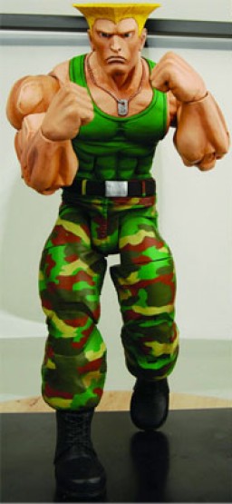 Guile (Series 2), Street Fighter IV, NECA, Action/Dolls