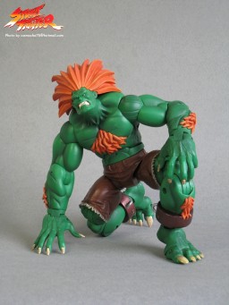 Blanka (Round 2), Street Fighter II, SOTA, Action/Dolls