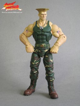 Guile (Round 3), Street Fighter II, SOTA, Action/Dolls