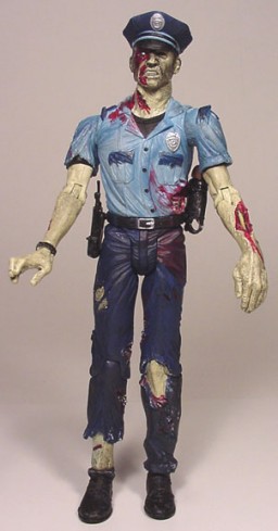 Zombie (Resident Evil Action Figures (Series Two), Blue shirt, Cop), Biohazard 2, Palisades, Action/Dolls