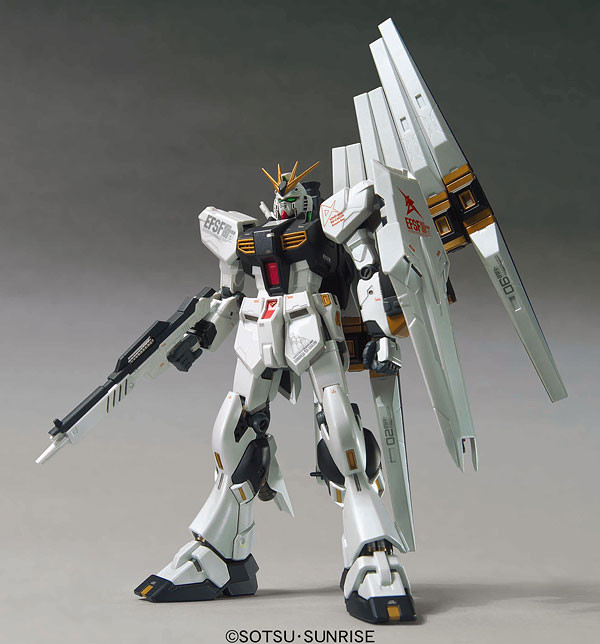 RX-93 v Gundam, Kidou Senshi Gundam: Char's Counterattack, Bandai, Action/Dolls, 1/200, 4543112503701