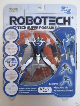 VF-1J Super Valkyrie (Maximillian Jenius Machine) (Veritech Super Poseable), Choujikuu Yousai Macross, Toynami, Action/Dolls