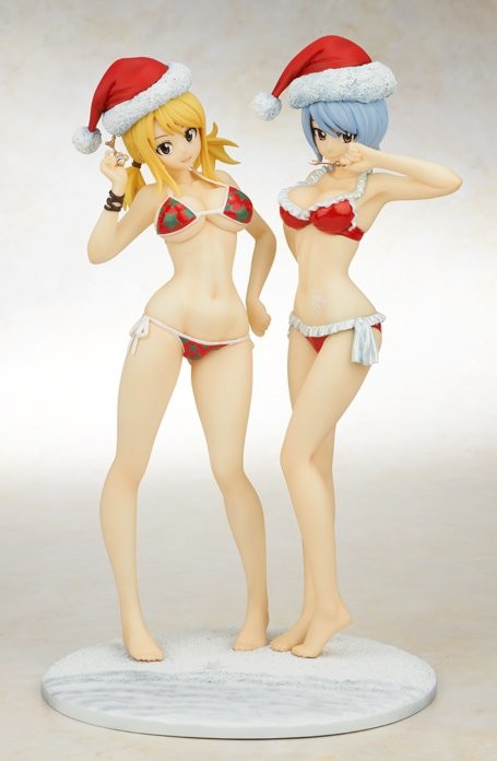 Lucy Heartfilia, Yukino Aguria (Christmas Limited Set), Fairy Tail, X-Plus, Pre-Painted, 1/7