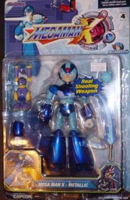 X (Metallic), Rockman X, Jazwares, Action/Dolls